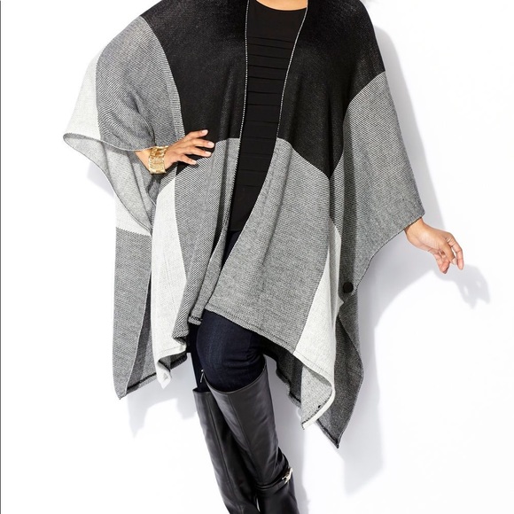 Croft & Barrow Ruana Wrap - Picture 10 of 13